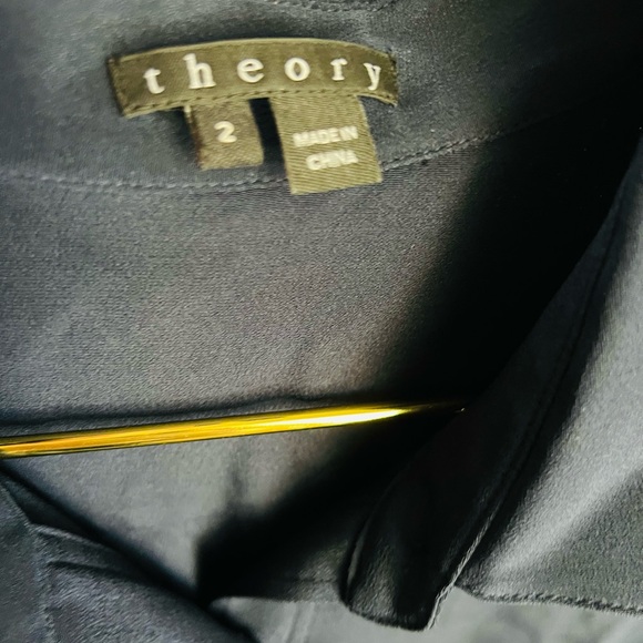 Theory Navy Blue Shirt Dress - Picture 8 of 8